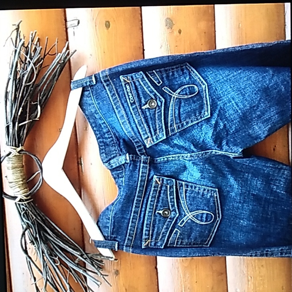 👖 Calvin Klein Jeans Sz 14 VNPLC  Boot Cut Mom’s Jeans